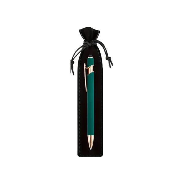 Soft Grip Metal Pen with Case