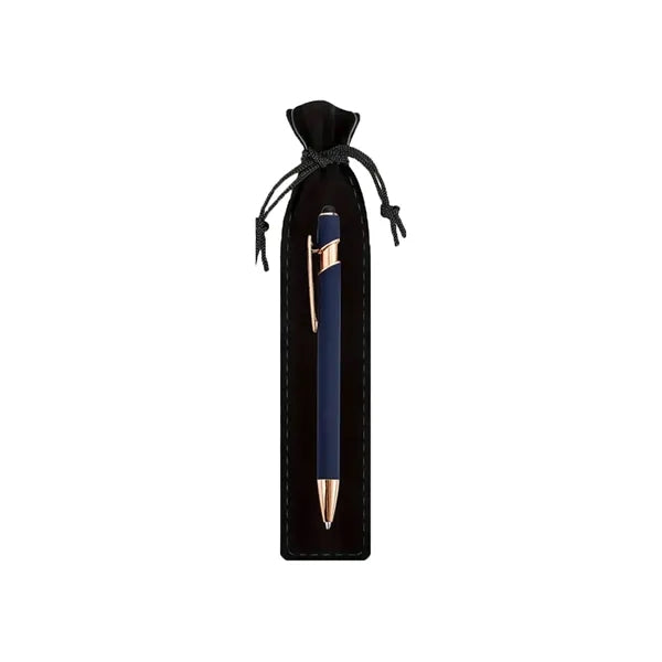 Soft Grip Metal Pen with Case