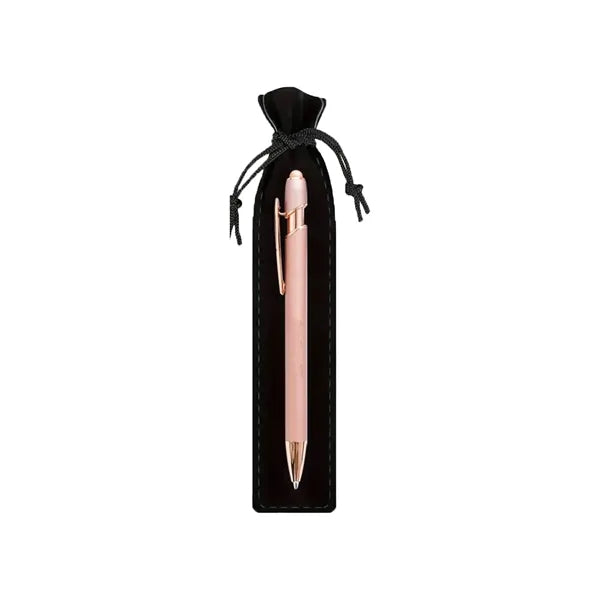Soft Grip Metal Pen with Case