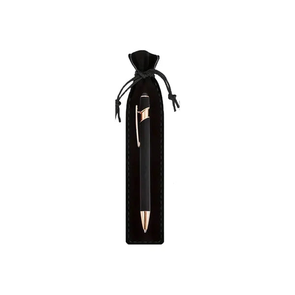 Soft Grip Metal Pen with Case