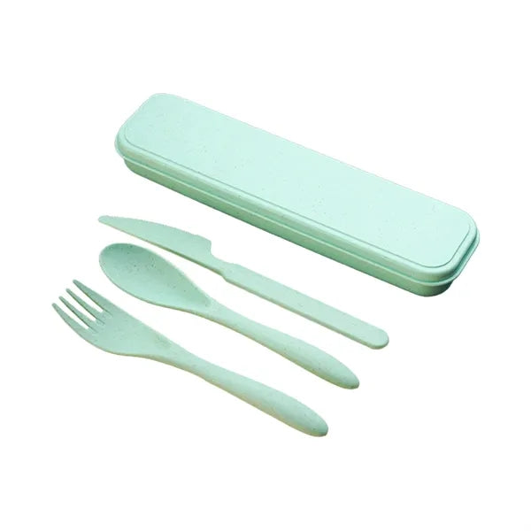 3-In-1 Plastic Knife Fork Spoon Set