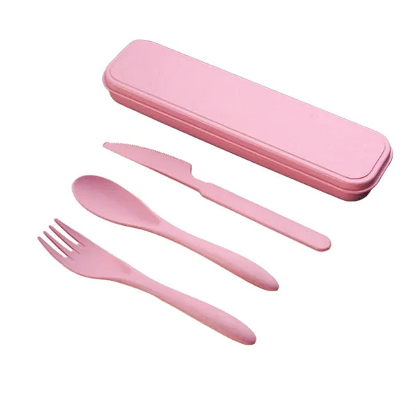 3-In-1 Plastic Knife Fork Spoon Set