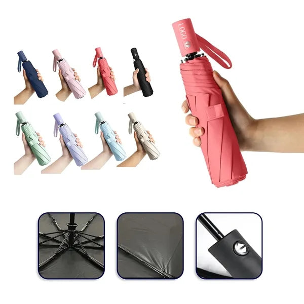 Compact Auto Open Folding Umbrella