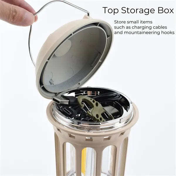 Rechargeable Camping Lantern Garden Outdoor Yard Decoration