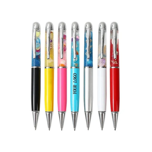 Ocean Series Floating Glitter Ballpoint Pens