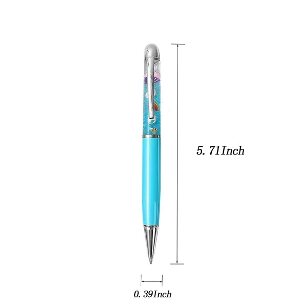 Ocean Series Floating Glitter Ballpoint Pens