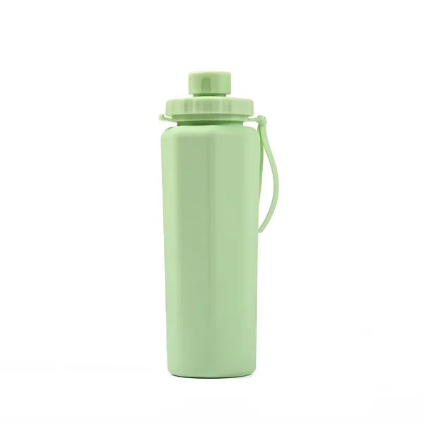 20oz Silicone Collapsible Sports Water Bottle - Durable