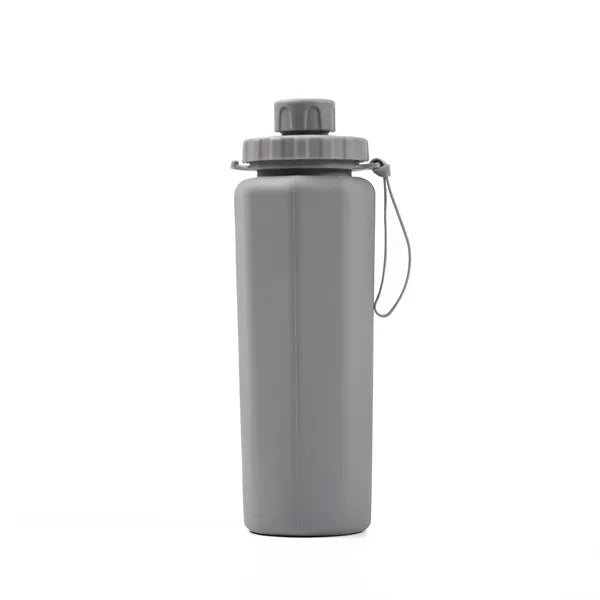 20oz Silicone Collapsible Sports Water Bottle - Durable