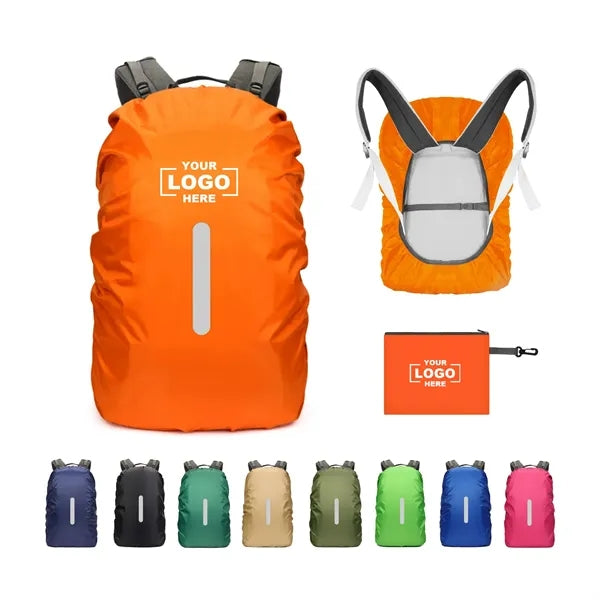 Waterproof Backpack Rain Cover with Reflective Strip