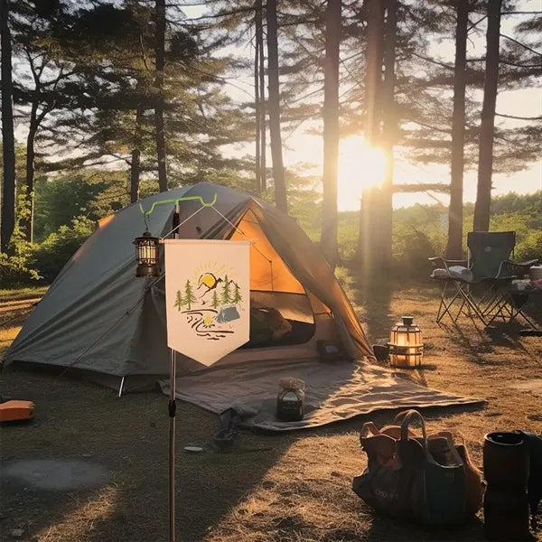 New Style Camping Flags