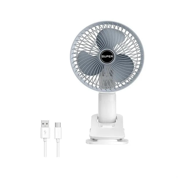 4 in 1 Portable Handheld Desktop Wall Mount Clip Fan