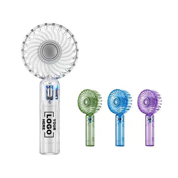 Transparent Portable Mini Handheld Fan