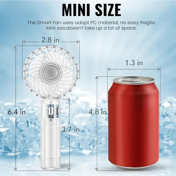 Transparent Portable Mini Handheld Fan