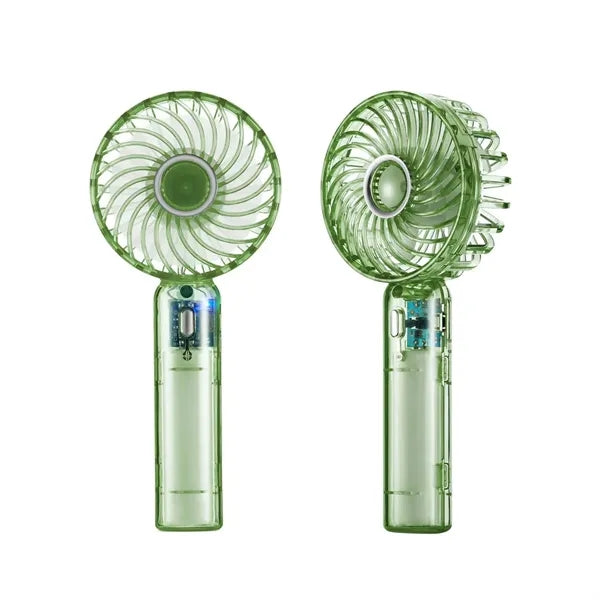 Transparent Portable Mini Handheld Fan