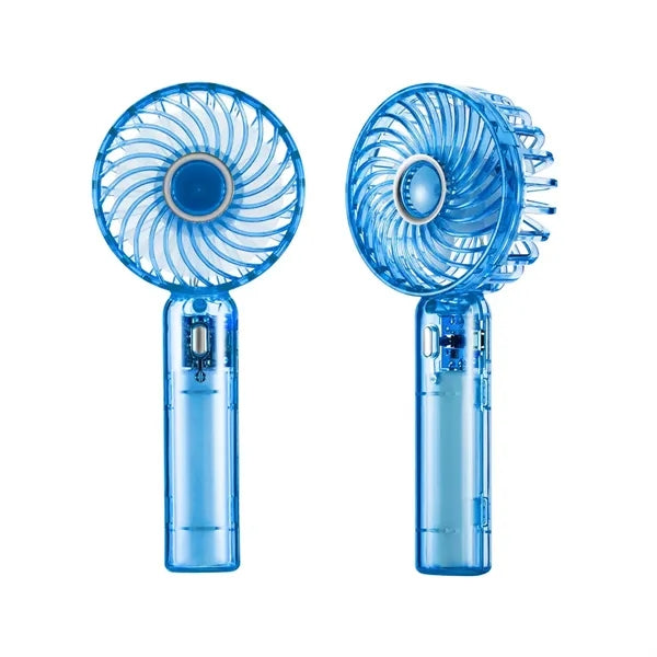 Transparent Portable Mini Handheld Fan
