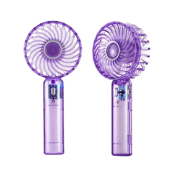 Transparent Portable Mini Handheld Fan