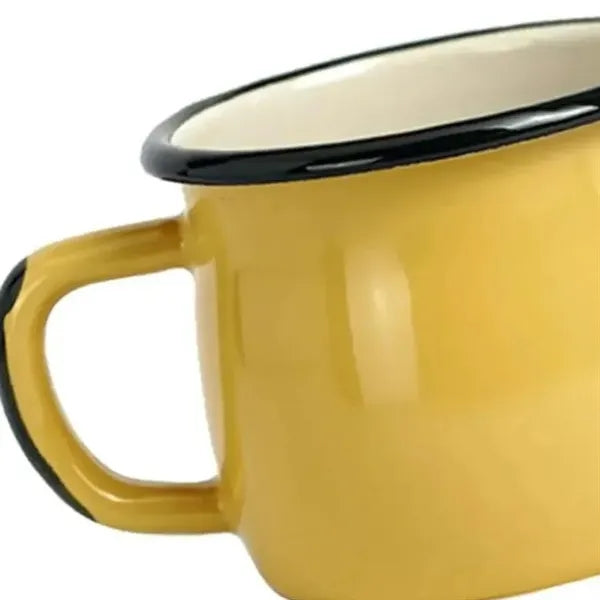 12oz Round Enamel Camping Coffee Mug
