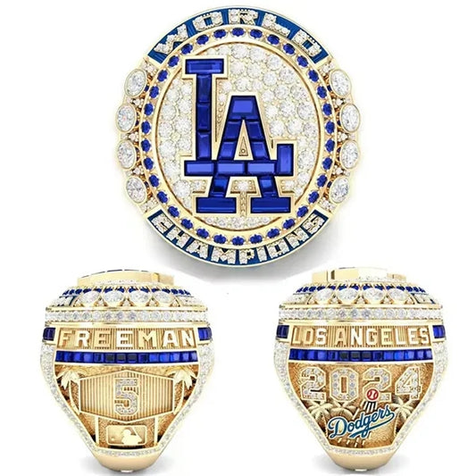 Winner Ring with Engraved Logo Design