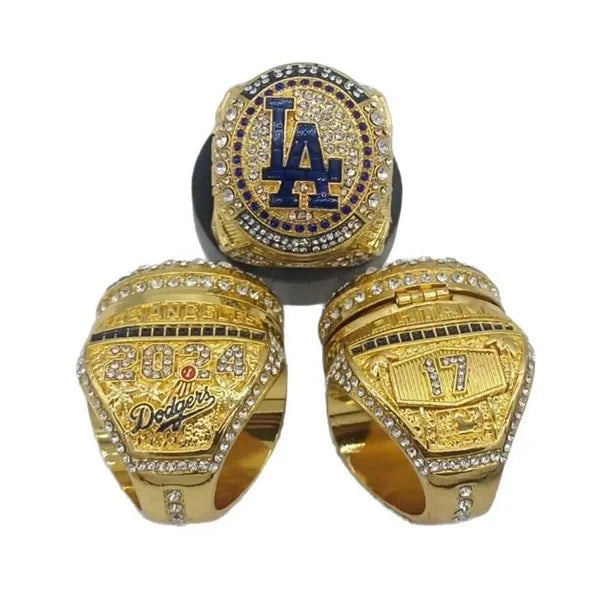 Winner Ring with Engraved Logo Design