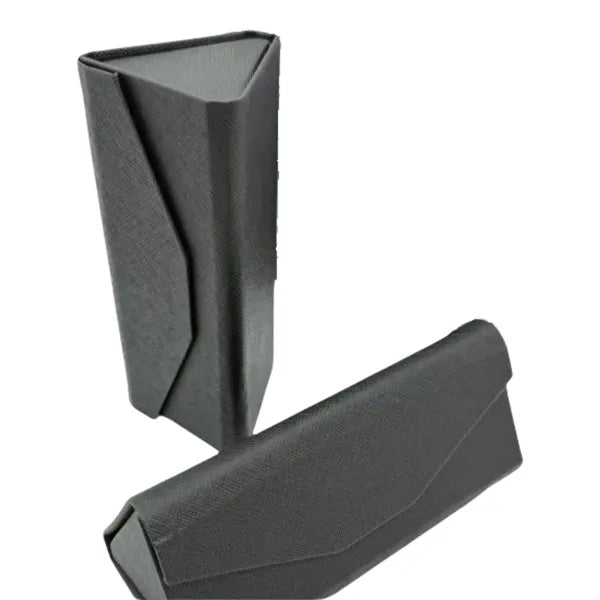 Portable Triangular Foldable Eyeglass Case