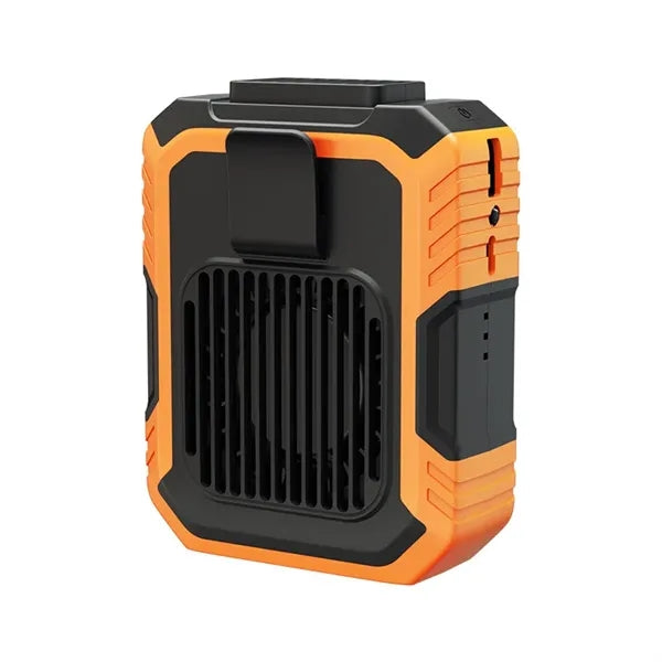 Wearable Waist Clip Fan with Lighting Desktop Stand