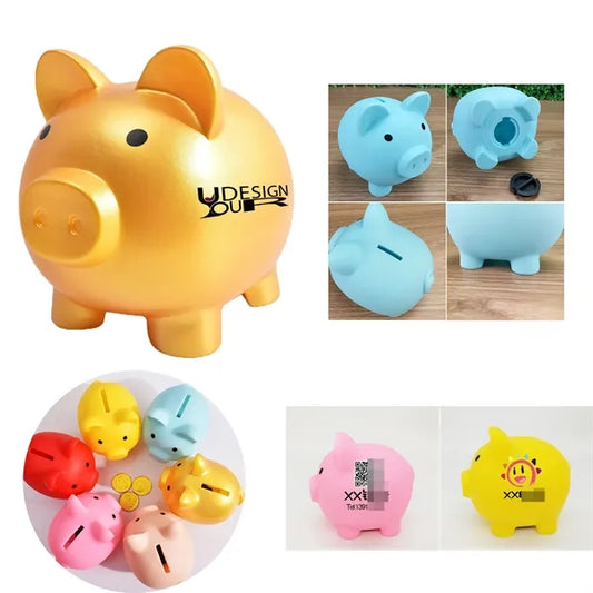 Logo Piggy Money Box For Kids