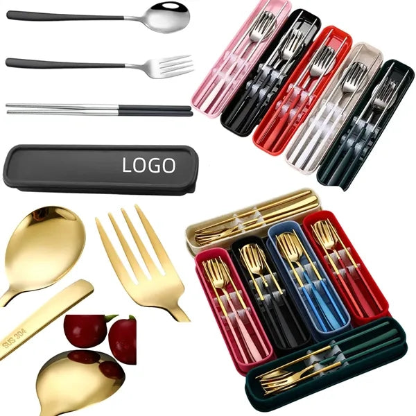 Portable Stainless Steel Cutlery Set