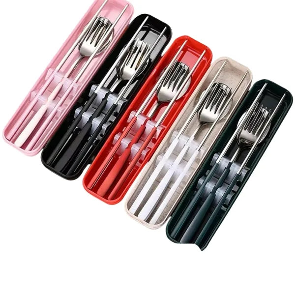 Portable Stainless Steel Cutlery Set