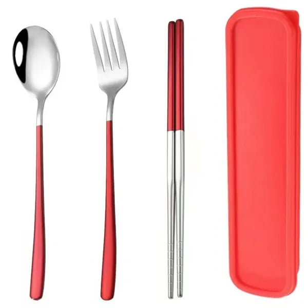 Portable Stainless Steel Cutlery Set