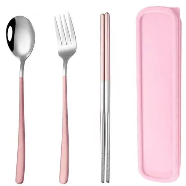 Portable Stainless Steel Cutlery Set