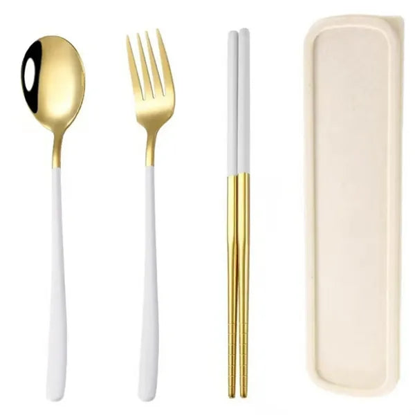 Portable Stainless Steel Cutlery Set