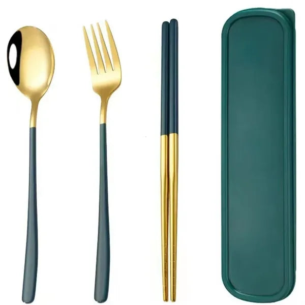 Portable Stainless Steel Cutlery Set