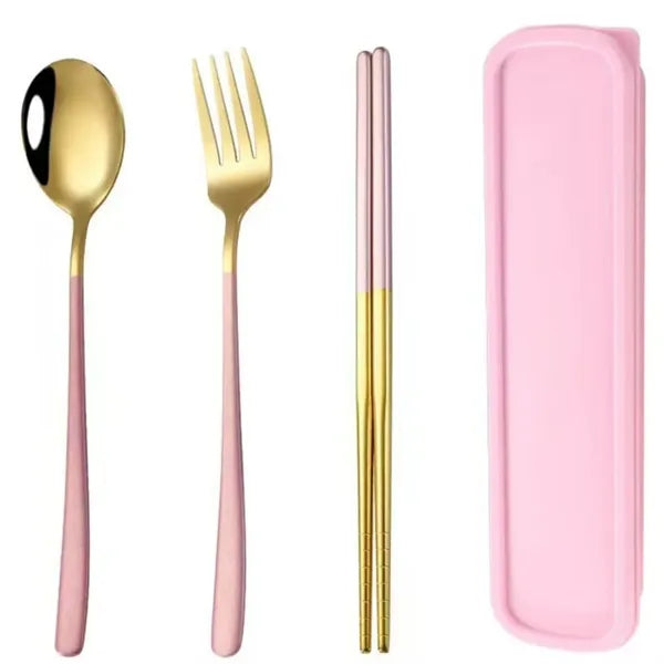Portable Stainless Steel Cutlery Set
