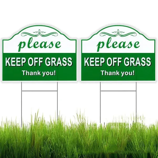 Double-Sided Yard Sign - Custom Design & Size