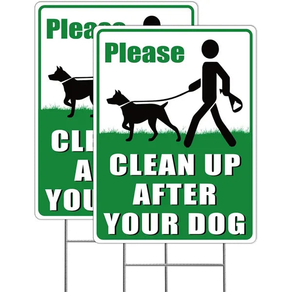 Double-Sided Yard Sign - Custom Design & Size