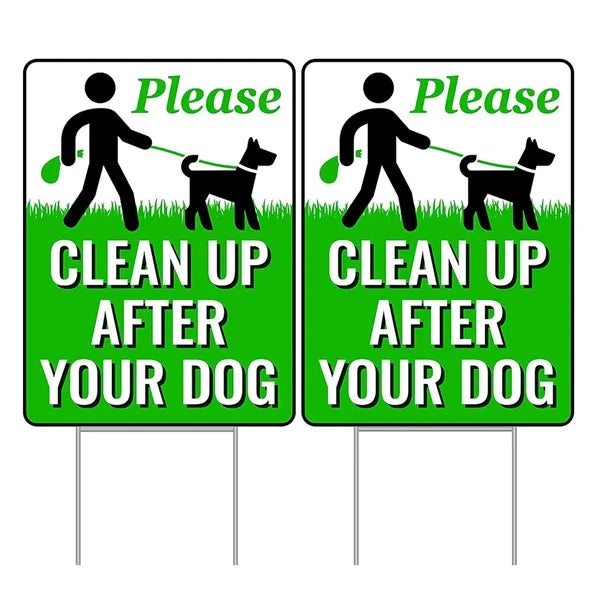 Double-Sided Yard Sign - Custom Design & Size