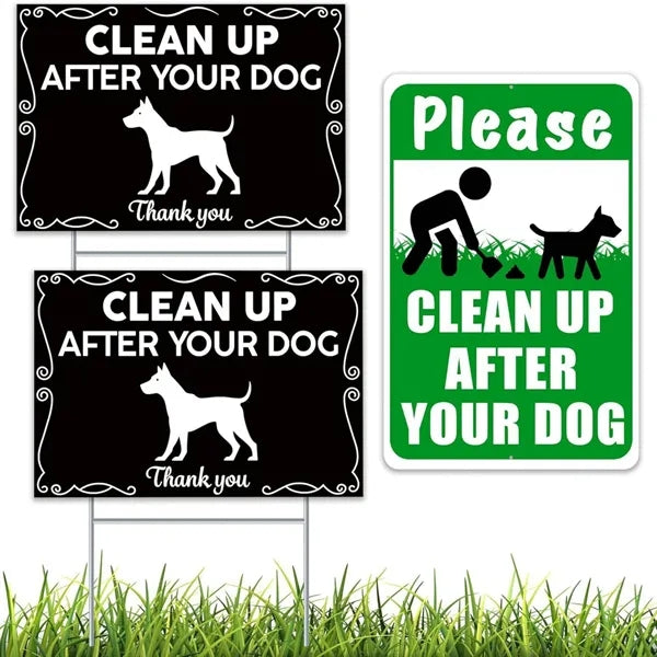 Double-Sided Yard Sign - Custom Design & Size