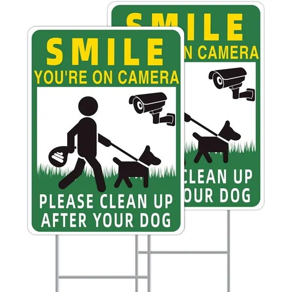 Double-Sided Yard Sign - Custom Design & Size