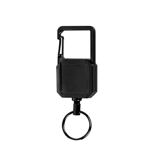 Badge Reel Keychain with Carabiner