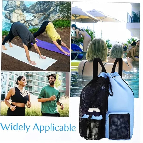 Durable Mesh Swim Gear Backpack