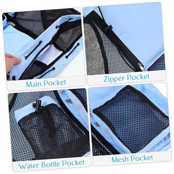 Durable Mesh Swim Gear Backpack