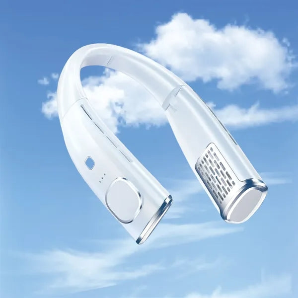 Neck Fan - Quiet 4-Speed Adjustable Dual Air Outlets Turbo