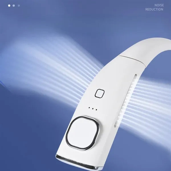 Neck Fan - Quiet 4-Speed Adjustable Dual Air Outlets Turbo
