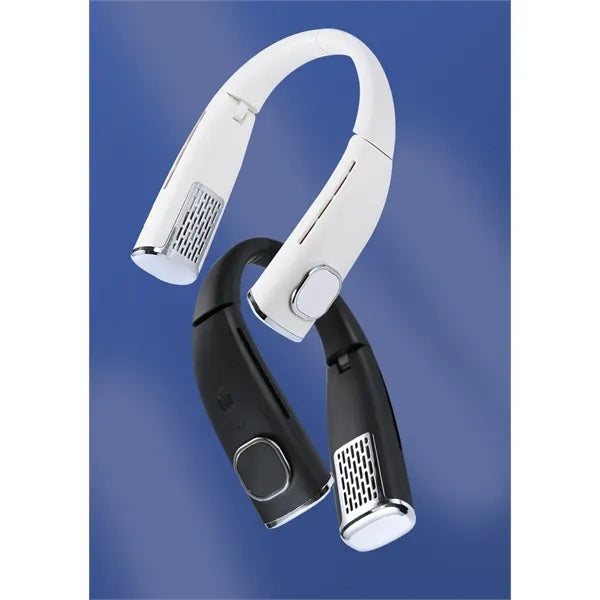 Neck Fan - Quiet 4-Speed Adjustable Dual Air Outlets Turbo