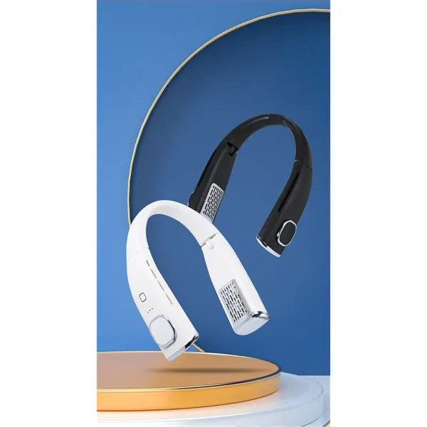 Neck Fan - Quiet 4-Speed Adjustable Dual Air Outlets Turbo