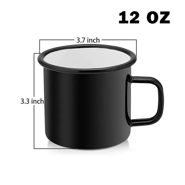 12 OZ Enamel Mug