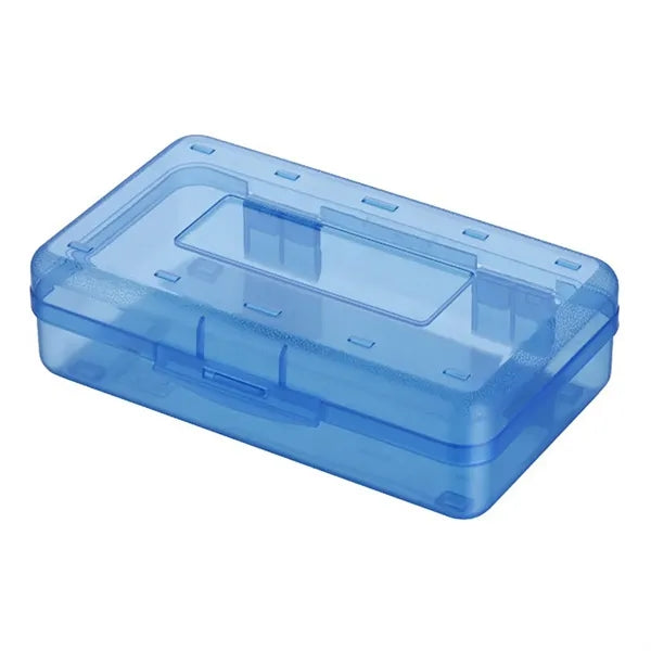 Large Capacity Clear Hard Pencils Case