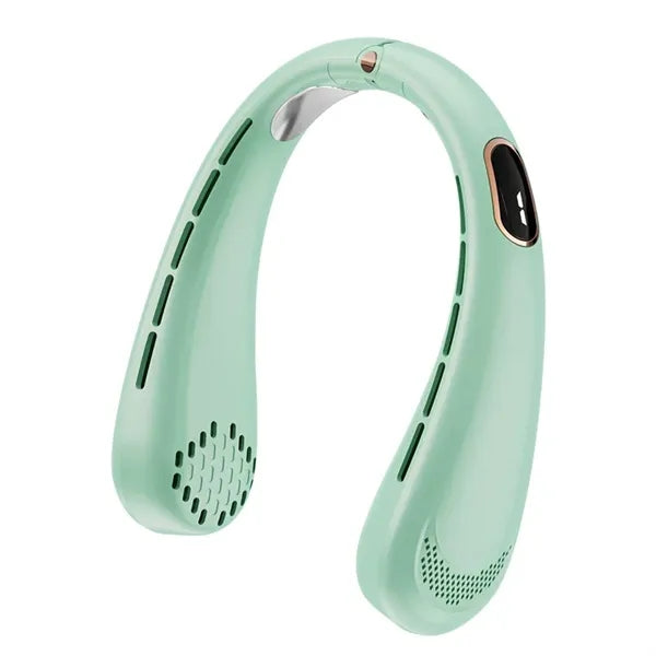 Blow Cold Air, 3 Speed Settings, Wearable Bladeless Neck Fan