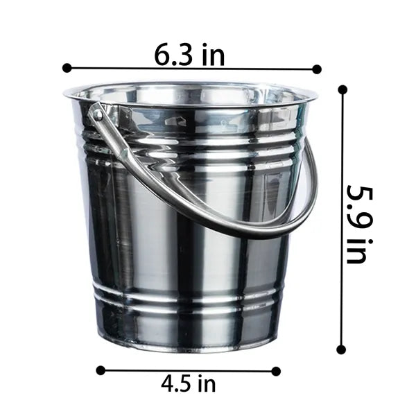 Stainless Steel Ice Bucket Commercial