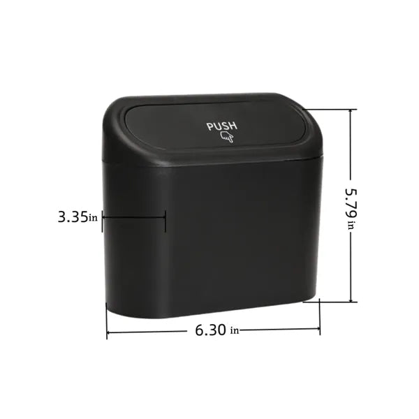 Car-mounted garbage container